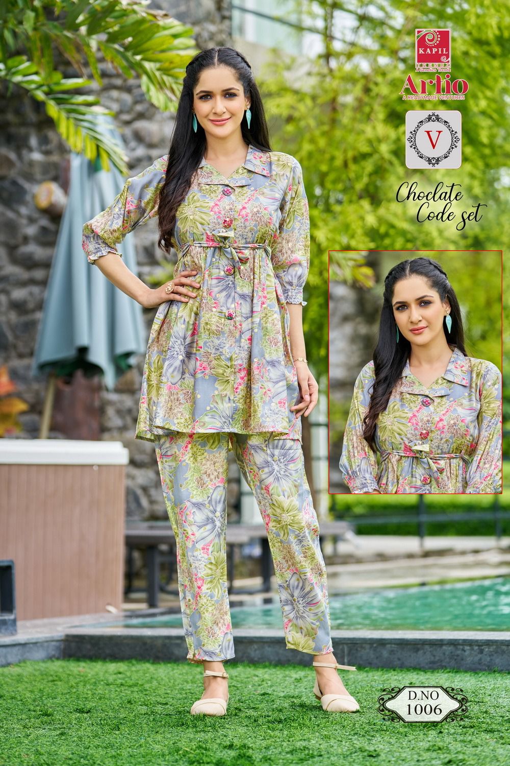 Choklet By Veda Printed Cordset Catalog